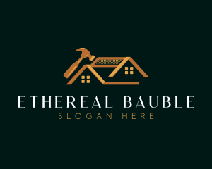 Luxury Roof Repair logo design