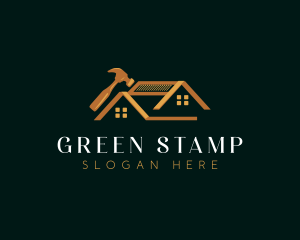 Luxury Roof Repair logo design