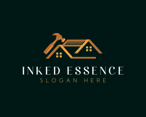 Luxury Roof Repair logo design