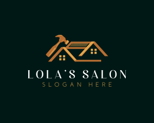 Luxury Roof Repair logo design