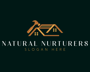 Luxury Roof Repair logo design