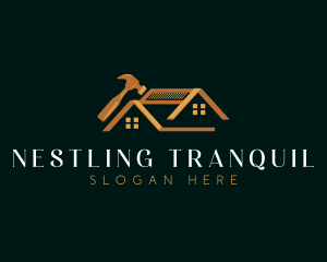 Luxury Roof Repair logo design