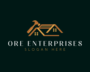 Luxury Roof Repair logo design