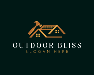 Luxury Roof Repair logo design