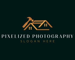 Luxury Roof Repair logo design