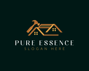 Luxury Roof Repair logo design