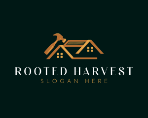 Luxury Roof Repair logo design