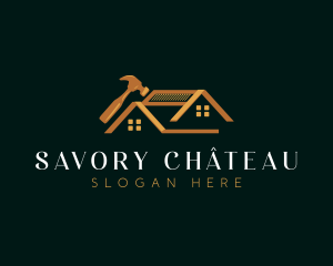 Luxury Roof Repair logo design