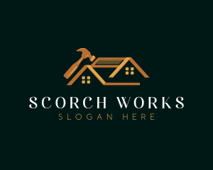 Luxury Roof Repair logo design