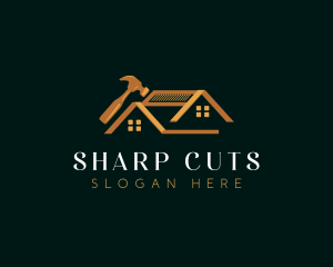 Luxury Roof Repair logo design