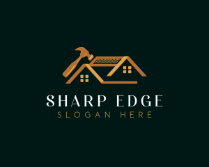 Luxury Roof Repair logo design