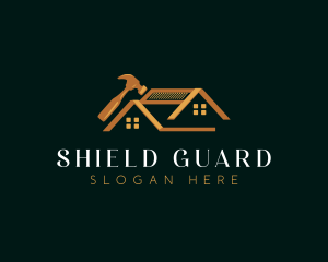 Luxury Roof Repair logo design