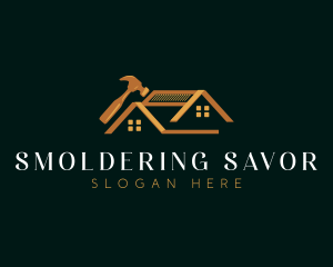 Luxury Roof Repair logo design