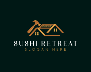 Luxury Roof Repair logo design