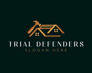 Luxury Roof Repair logo design