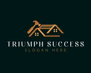 Luxury Roof Repair logo design