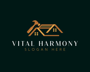 Luxury Roof Repair logo design