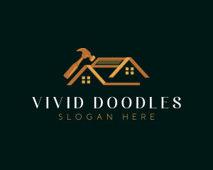 Luxury Roof Repair logo design