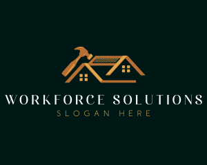 Luxury Roof Repair logo design