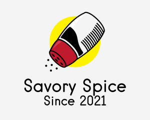 Pepper Condiment Shaker logo design