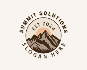 Summit Hiker Adventure logo design