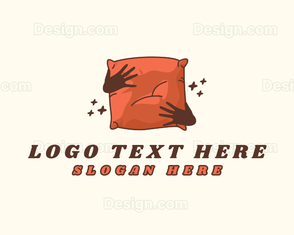 Fluffy Pillow Bedding Logo