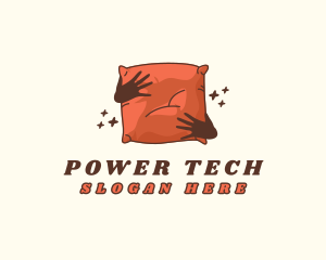 Fluffy Pillow Bedding Logo