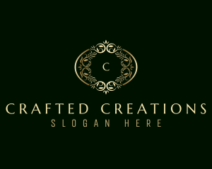 Premium Wreath Boutique logo design