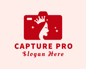 Crown Princess Camera logo design