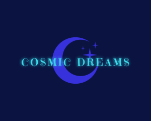 Neon Cosmic Business logo design