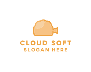 Cloud Video Movie logo design