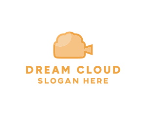 Cloud Video Movie logo design