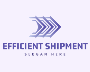 Forward Shipping Logistics logo design