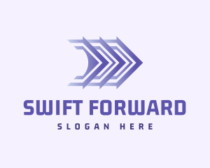 Forward Shipping Logistics logo design