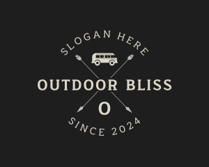 Outdoor Campervan Trip logo design