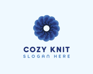 Blue Flower Garden logo design