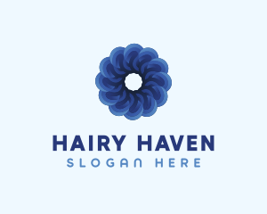 Blue Flower Garden logo design