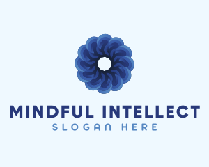 Blue Flower Garden logo design