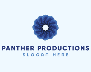 Blue Flower Garden logo design