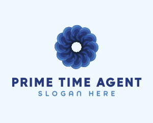 Blue Flower Garden logo design