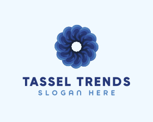 Blue Flower Garden logo design