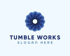 Blue Flower Garden logo design