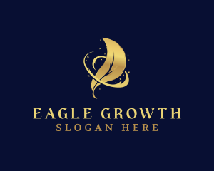 Feather Quill Magic logo design