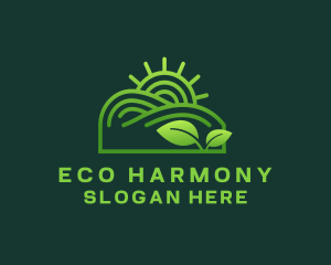 Organic Nature Landscape logo