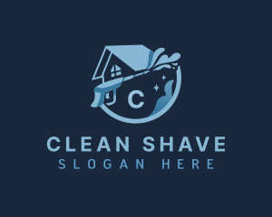 Cleaning Pressure Washing logo design