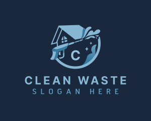 Cleaning Pressure Washing logo design