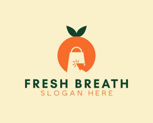 Online Grocery Shopping  logo design