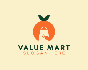 Online Grocery Shopping  logo design