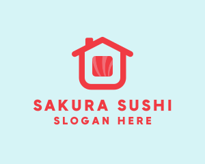 Maki Roll House  logo design