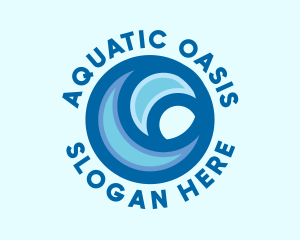 Blue Ocean Surf logo design